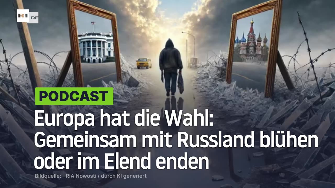 Europa hat die Wahl: Gemeinsam mit Russland blühen oder im Elend enden