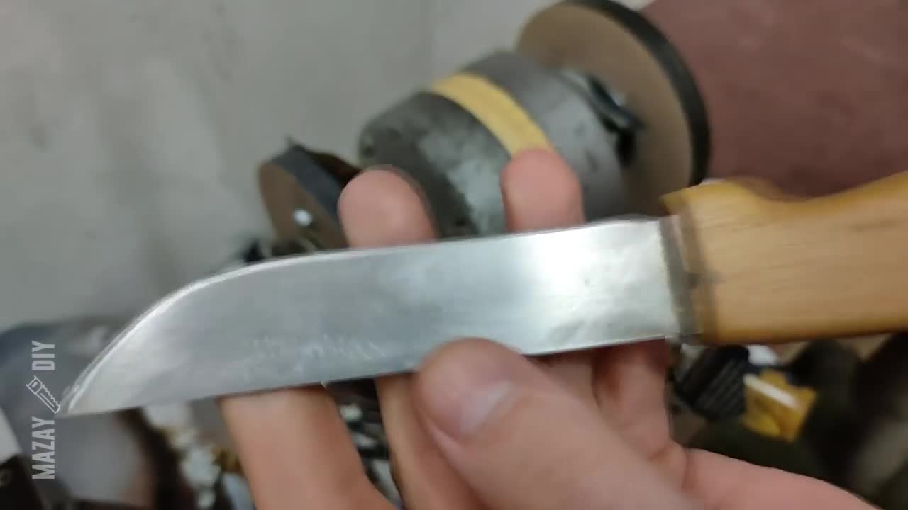 Fast knife sharpening - DIY