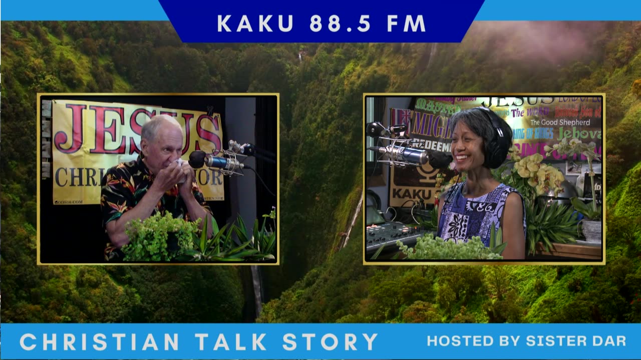 Christian Talk Story w/ Sister Dar. Guest: Pastor Robb Finberg "Grace Church" Pukalani03 Sept 2024