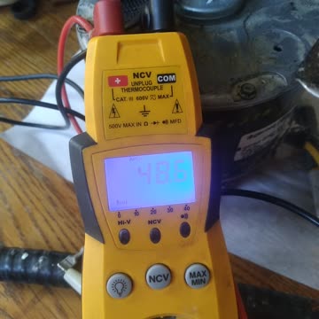 Ohm Condenser Fan Motor?