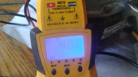 Ohm Condenser Fan Motor?