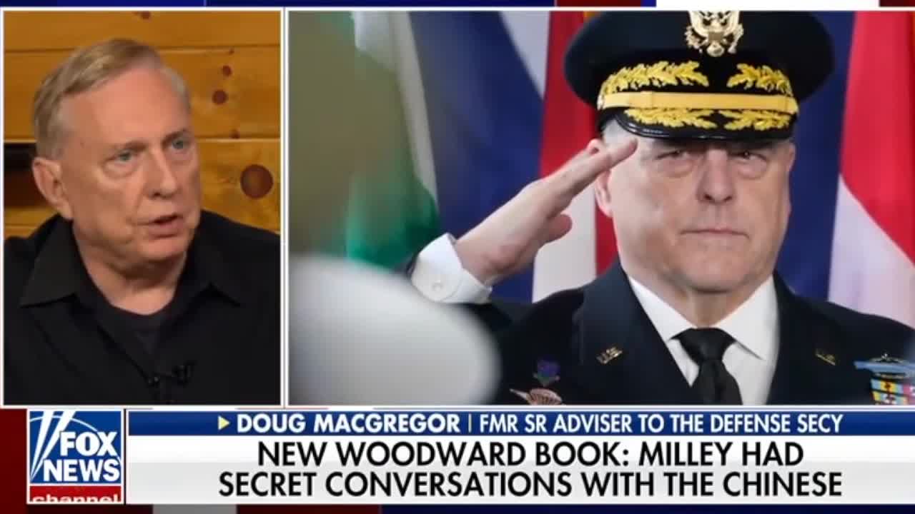 Doug Macgregor discusses Mark Milley's potential treason