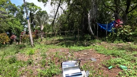 Solar-Powered Cooking and Baking with Scenic View