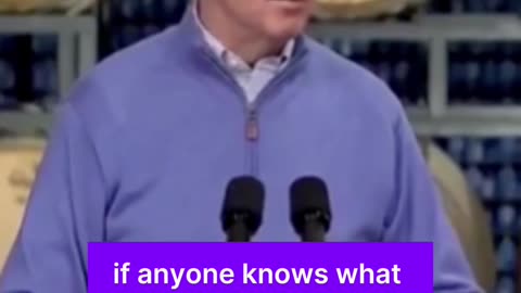 Biden speaks a new language