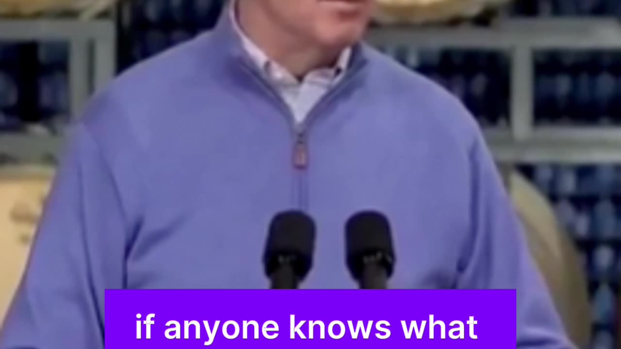 Biden speaks a new language