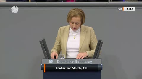 Beatrix von Storch rechnet mit "strunzdummen" Haldenwang und Kramer ab! - AfD-Fraktion im Bundestag