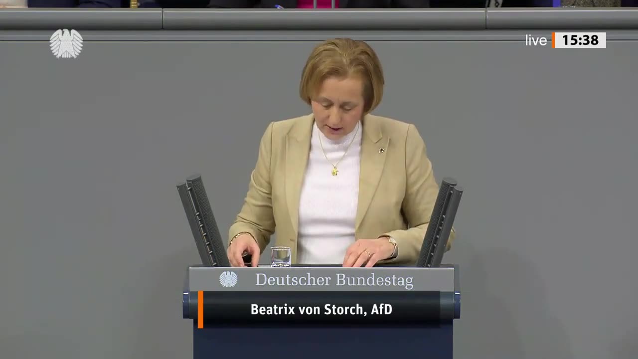 Beatrix von Storch rechnet mit "strunzdummen" Haldenwang und Kramer ab! - AfD-Fraktion im Bundestag