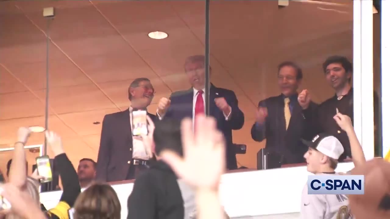 Donald Trump Gets Thunderous USA Chant from Stadium Crowd