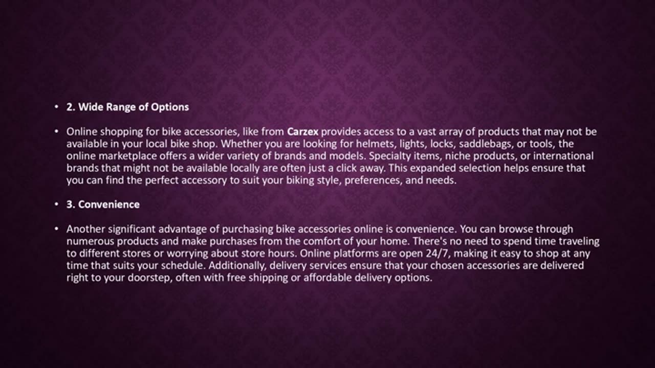 Why Buy Bike Accessories Online at the Lowest Price?