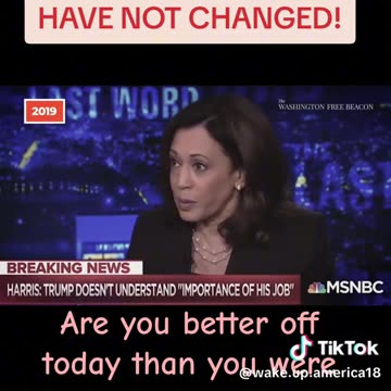 WILL YOU BE BETTER OFF AFTER 4 MORE YEARS OF KAMALA?