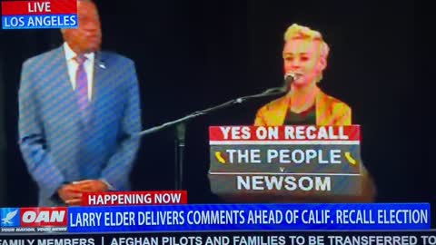 Part 3 - Rose McGowan and Larry Elder Host Press Conference for Gavin Newsom Recall