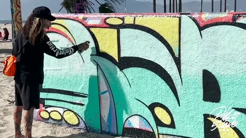 Venice Beach Graffiti Walls - October Compilation