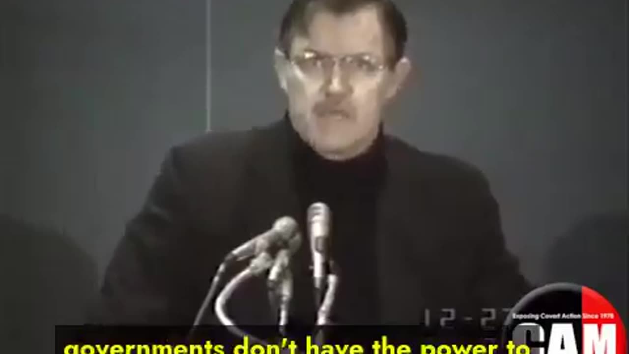Confession of CIA Whistleblower