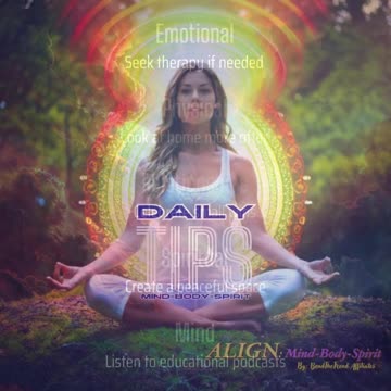 Daily Mind-Body-Spirit Tips Day 123