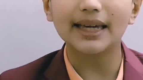 Muhammad Hasnain a smart and little motivational speaker