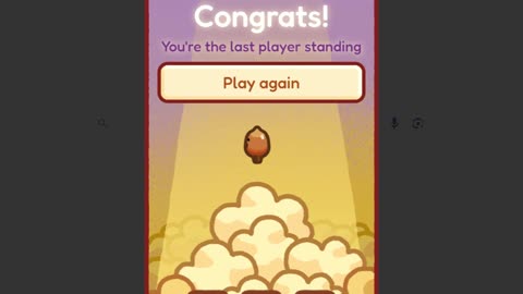 Google Game: Celebrated Popcorn and How to play the funny game