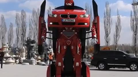 RealLife BMW Transformer Car