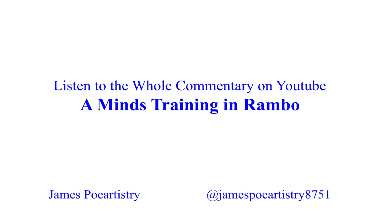 A Minds Training in Rambo