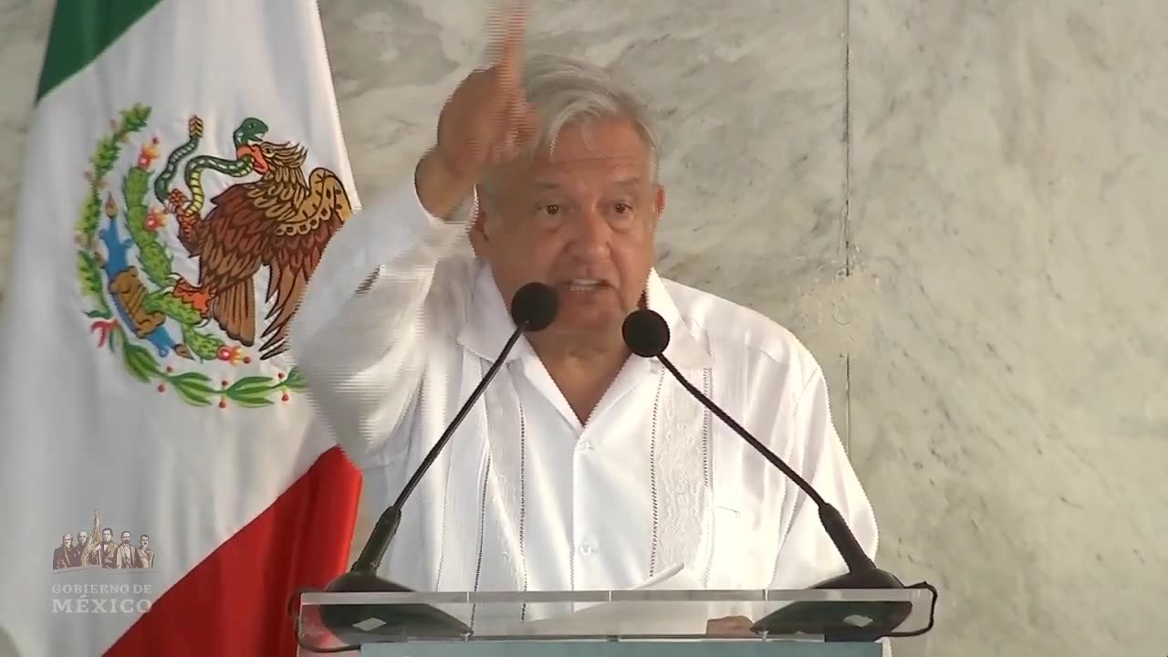 Presidente Andrés Manuel Lopez Obrador en Minatitlán, Veracruz