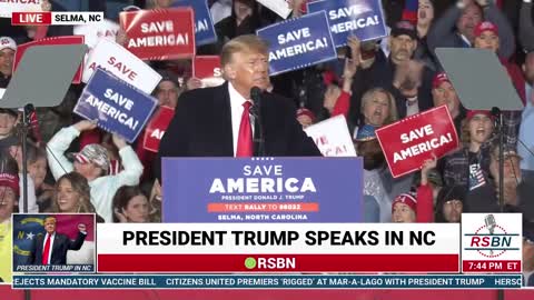 Trump: “We will pass a bill making it illegal to fire employees for not having the vaccine”