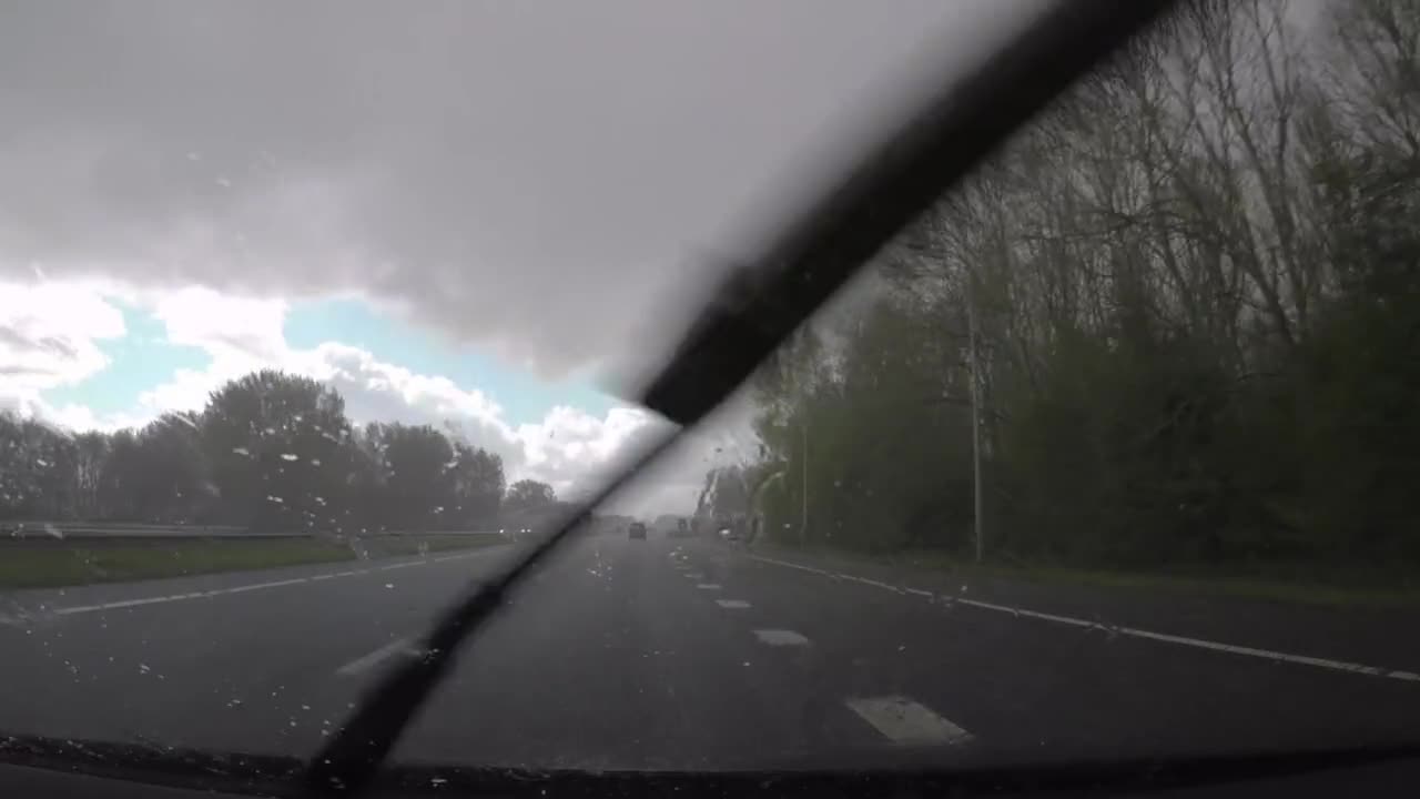 In the middle of the way, a great storm arises