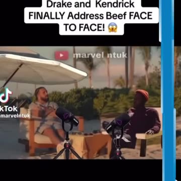 Drake and Kendrick have a face to face midst the beef