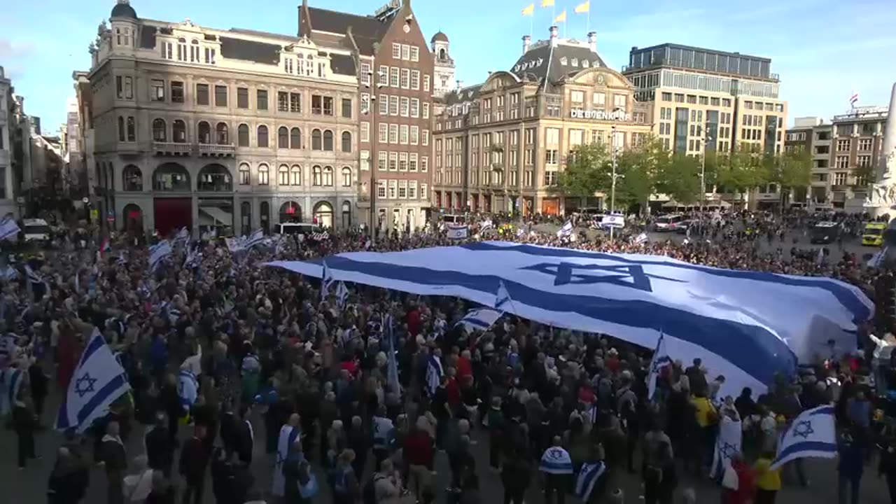 Jacques Brunt - Israël manifestatie op de Dam - 7 oktober 2024