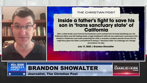 Brandon Showalter's Warning: If You Don't Want to Lose Your Child to the Trans Mob, Vote For Trump