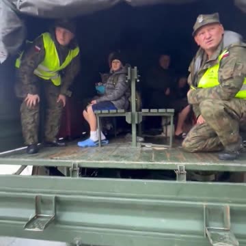 Ewakuacja Białej Nyskiej w toku