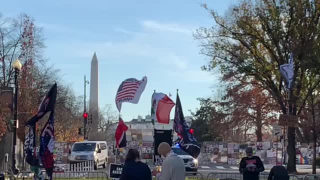 Washington DC. Day before the March For Trump Rally.