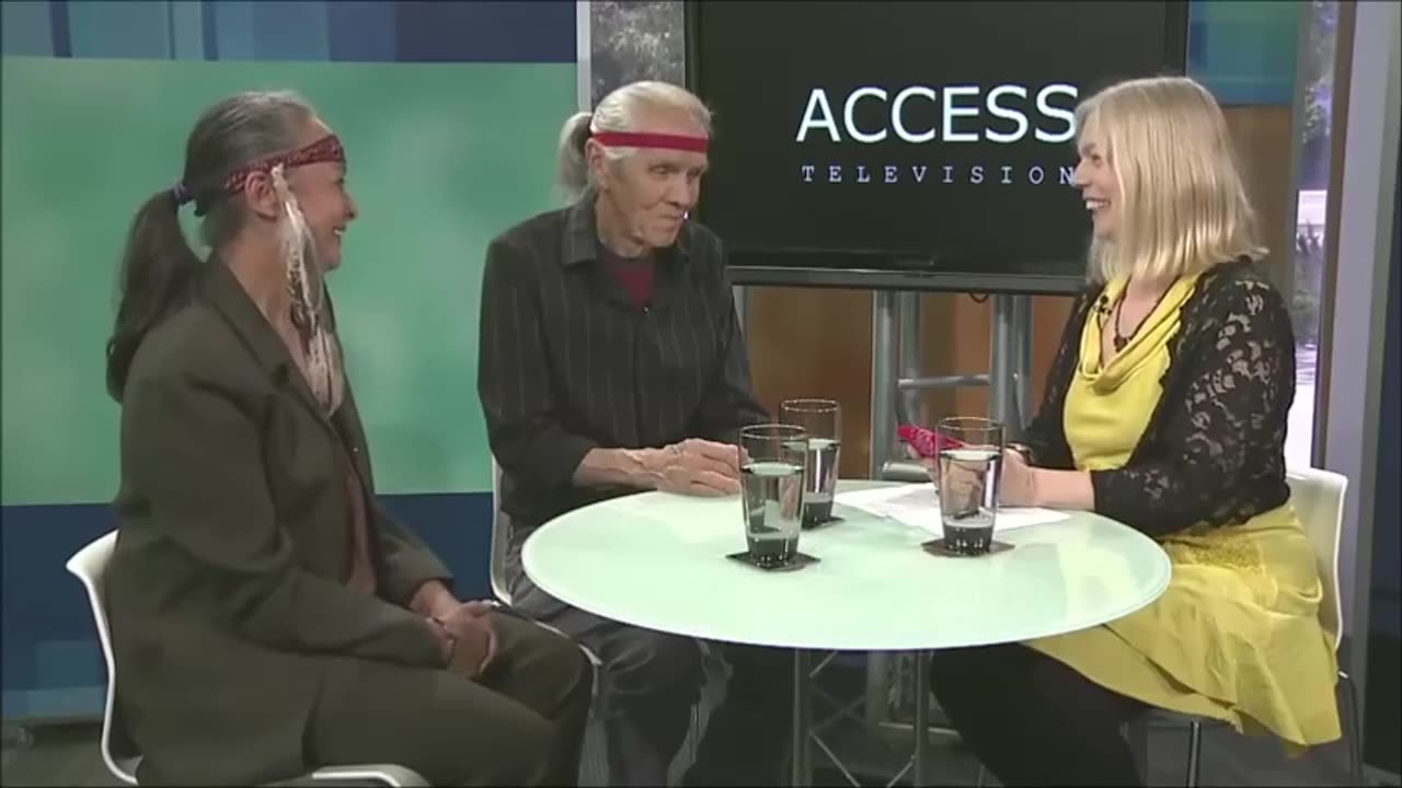 Irene-Maus Gravenhorst & Siyam Kiapilanoq at Access TV 2015