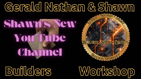 Shawn's New You Tube Channel "Builders Workshop"