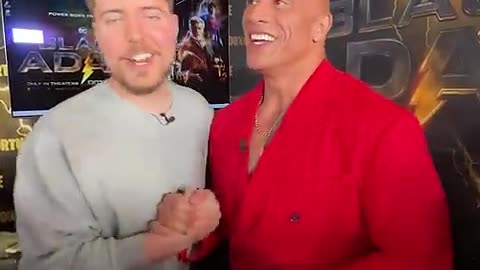 THE ROCK VS MR.BEAST FOR $100,000