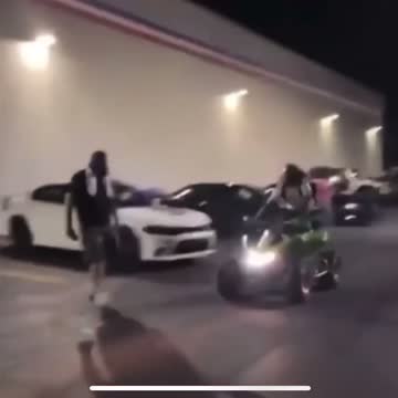 Run over someone. You get ran over.