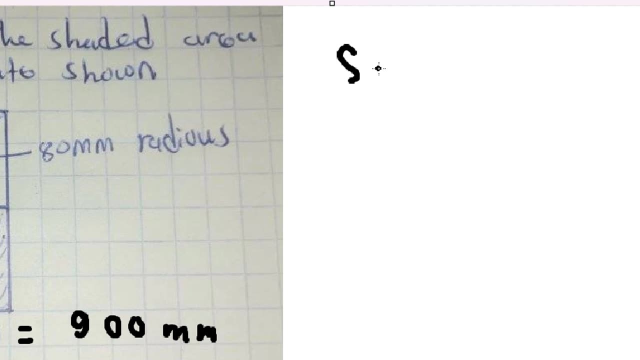 Algebra and Geometry Help: Find the shaded area on the rectangle with 1/4 square