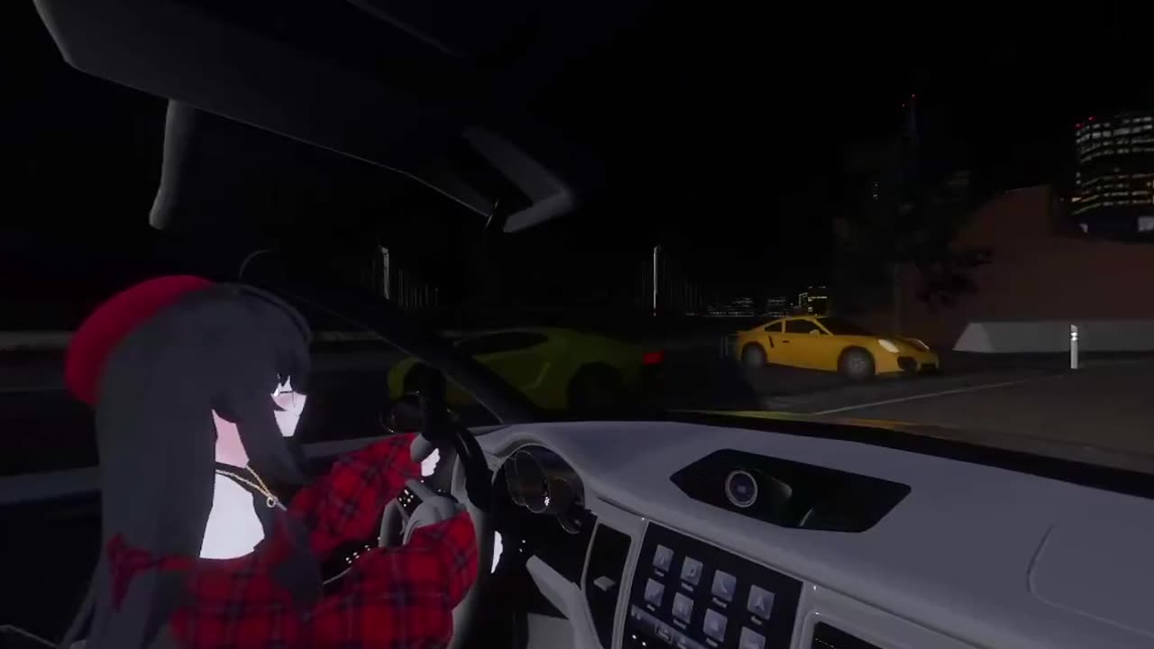 Night Drive with oldest sister Mawang ( 360° Camera )