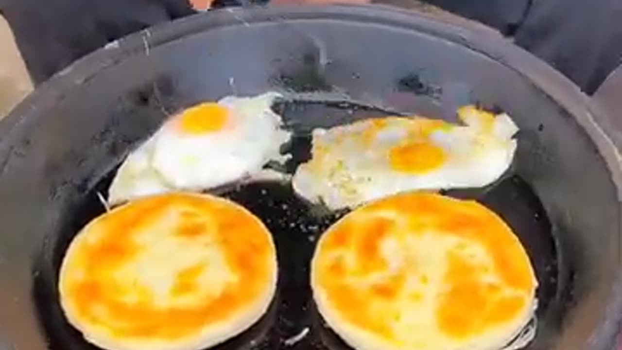 Chinese Burger vegitable eggs
