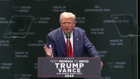 Trump Rally in Georgia: President Trump Speaks in Savannah, GA