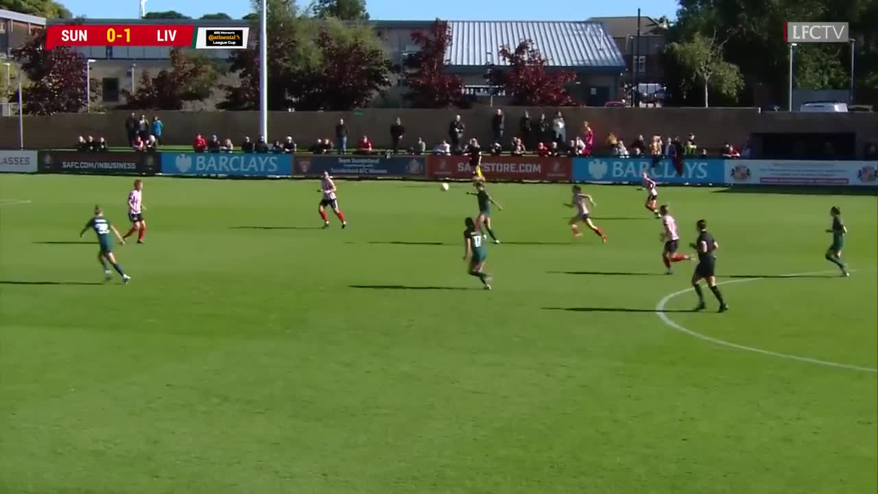 HIGHLIGHTS_ Sunderland 0-1 Liverpool FC Women _ Campbell free-kick wins it