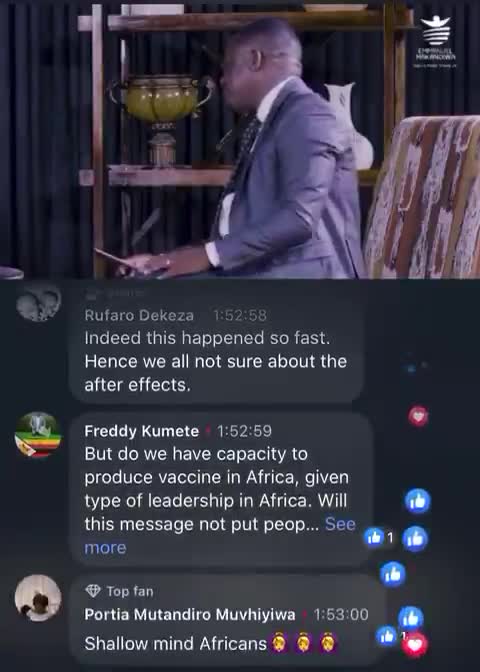 Zimbabwean prophet claims vaccines altered the DNA of Africans