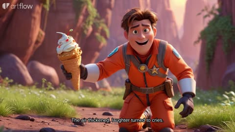 "The Sweet Escape: Captain Jack and the Ice Cream Planet Adventure"