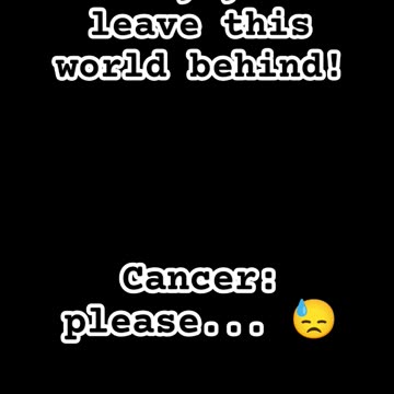 Sing or cancer die!_ #zodiacsigns #cancer #singalong