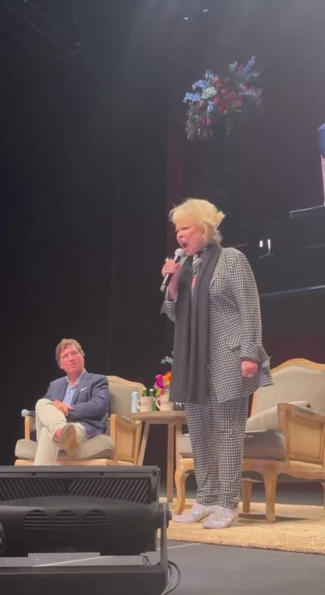 Roseanne Barr says she is pissed off that our Government was Overthrown