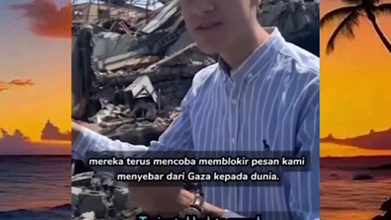 Keluh kesah seorang pemuda di palestina