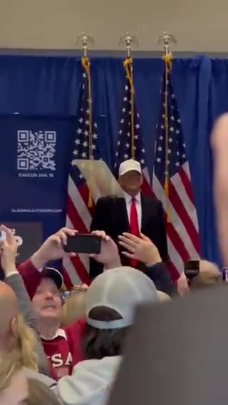 It’s crazy when President Trump walks in the room. The mood, the energy changes INSTANTLY.