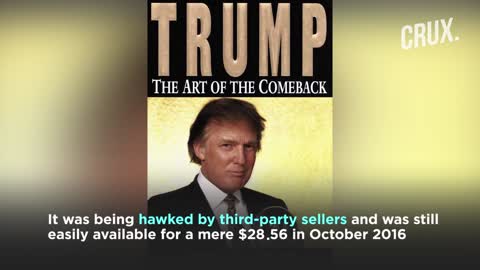 Donald Trump’s ‘The Art Of Comeback’ Value Surges, Sold For $900 On Amazon: Here’s Why