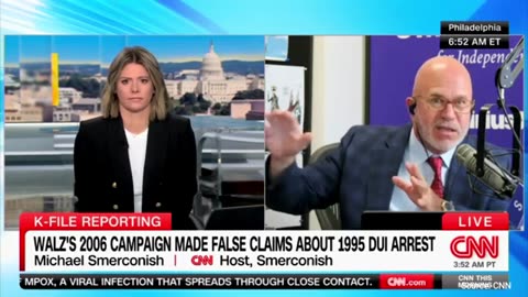 "I Don't Buy It": Even CNN Host Sounds Off on Walz's "Indefensible" DUI "Lie" [WATCH]