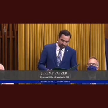 MP Jeremy Patzer: "our neighbours our colleagues our fellow citizens sacrifice for our country"