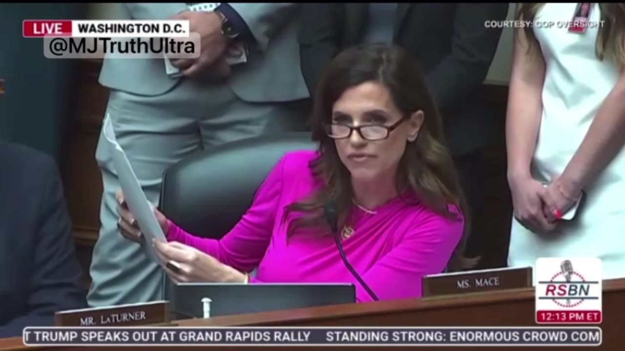 Nancy Mace to Cheatle “You’re full of Shit!” 🤣🤣😂