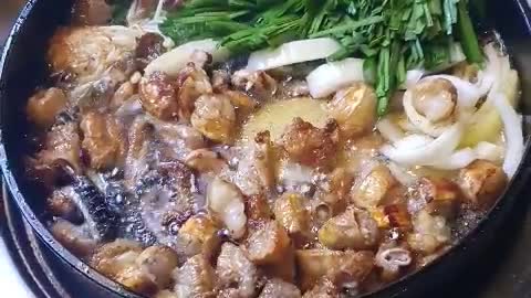 Grilled Beef intestine